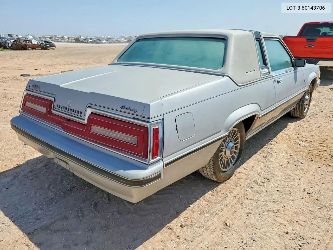 1980 Ford Thunderbird VIN: LOT-3-60143706 Lot: 60143706