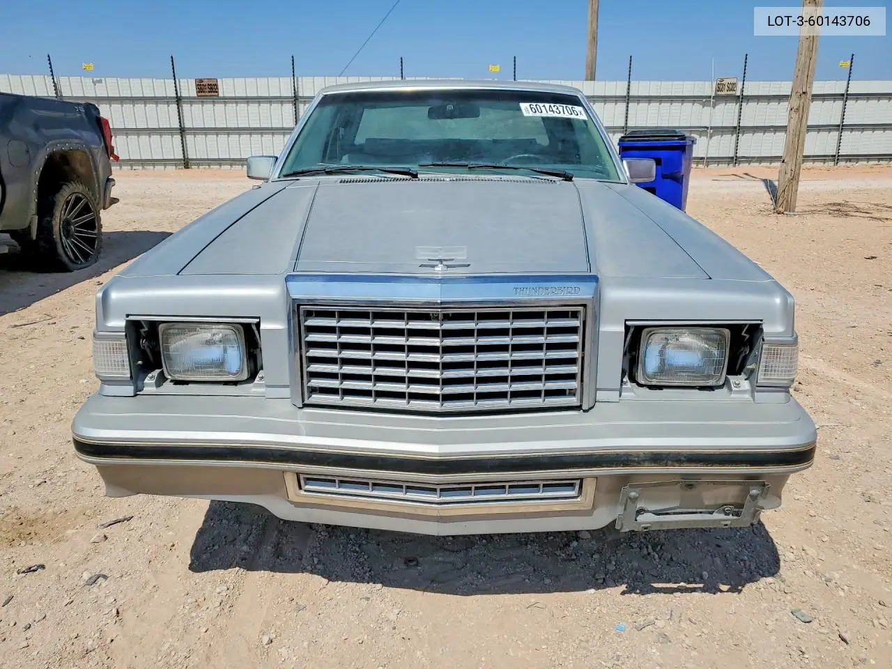 1980 Ford Thunderbird VIN: LOT-3-60143706 Lot: 60143706