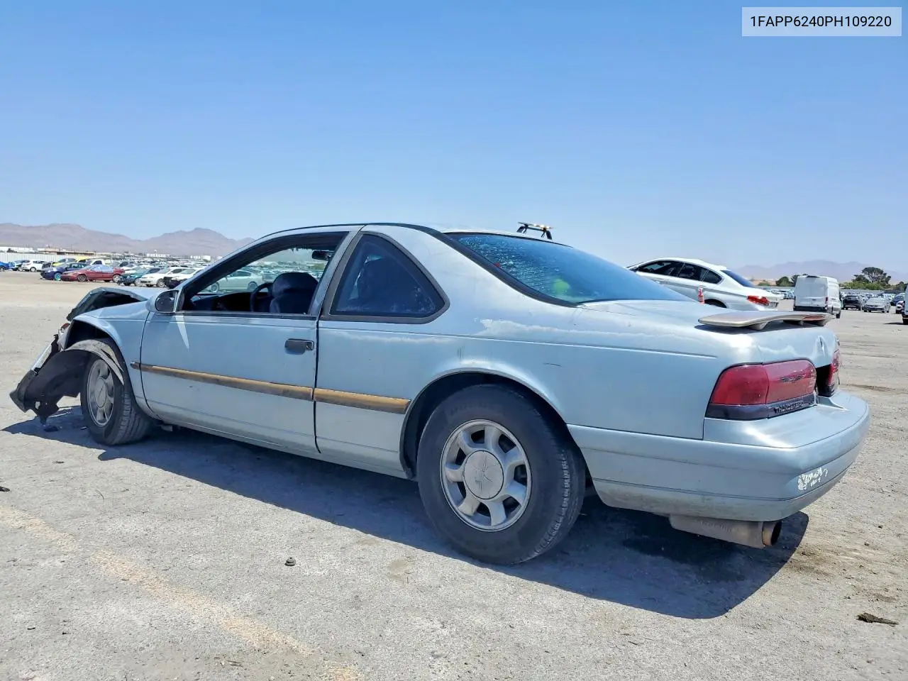 1993 Ford Thunderbird Lx VIN: 1FAPP6240PH109220 Lot: 50370086