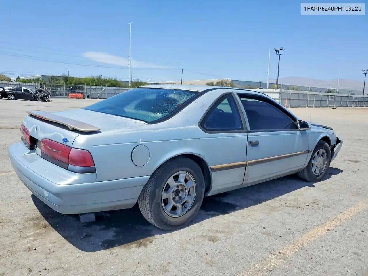 1993 Ford Thunderbird Lx VIN: 1FAPP6240PH109220 Lot: 50370086
