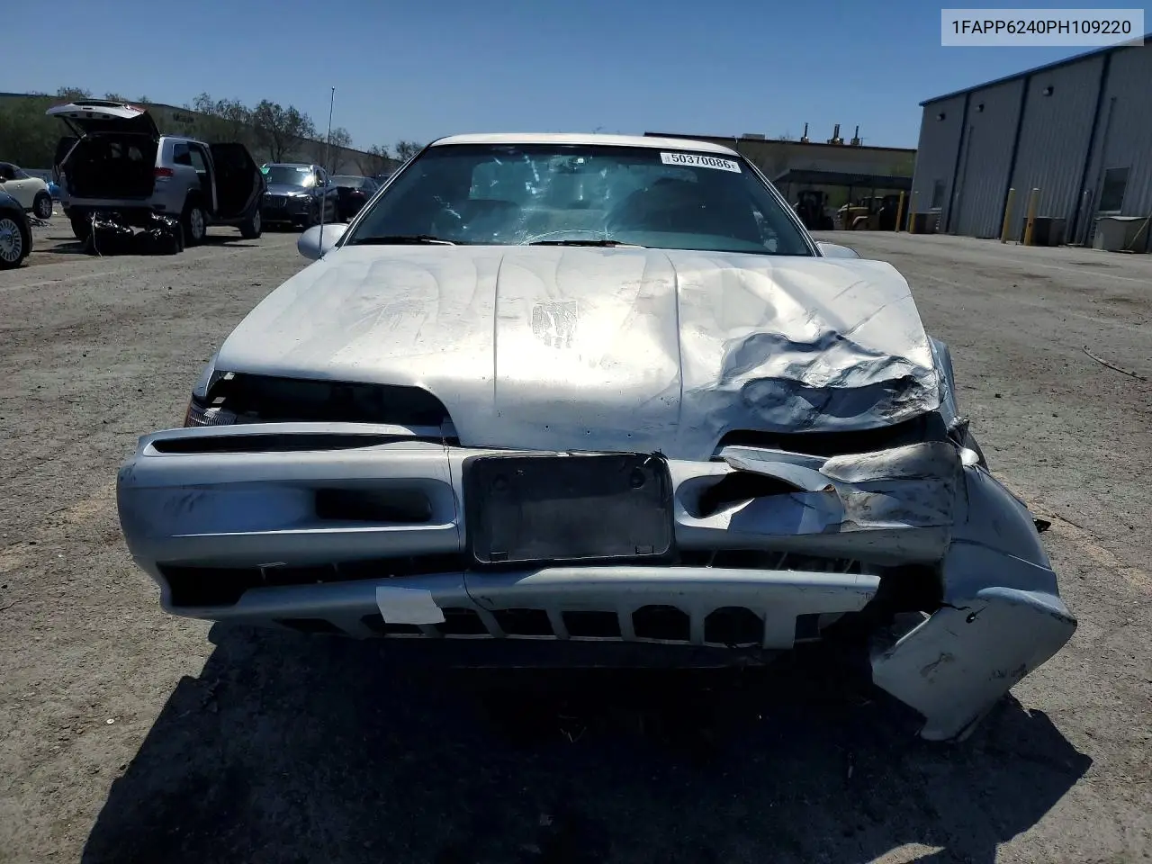 1993 Ford Thunderbird Lx VIN: 1FAPP6240PH109220 Lot: 50370086
