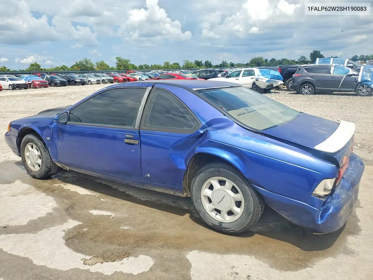 1995 Ford Thunderbird Lx VIN: 1FALP62W2SH190083 Lot: 60720916