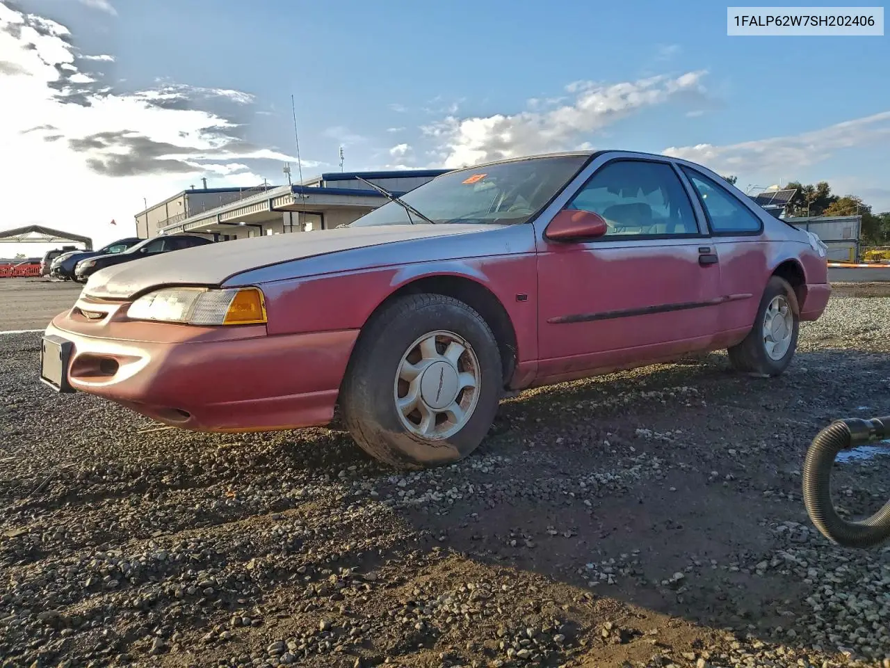 1995 Ford Thunderbird Lx VIN: 1FALP62W7SH202406 Lot: 94179325