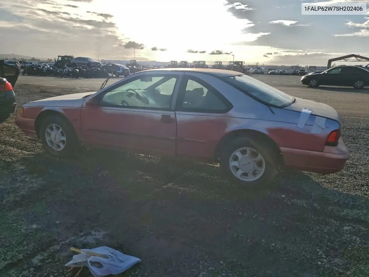 1995 Ford Thunderbird Lx VIN: 1FALP62W7SH202406 Lot: 94179325