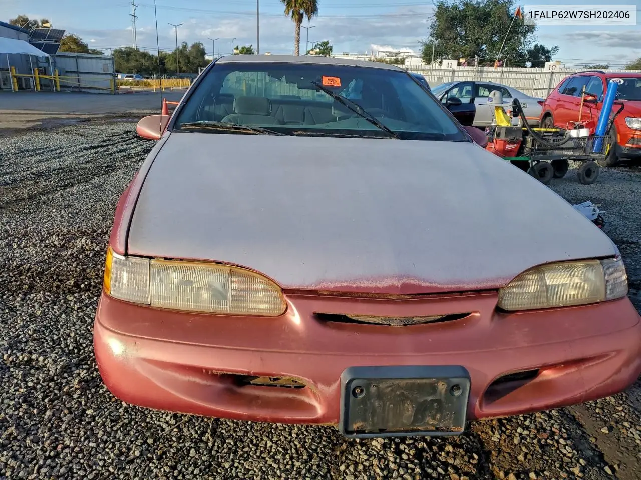 1995 Ford Thunderbird Lx VIN: 1FALP62W7SH202406 Lot: 94179325