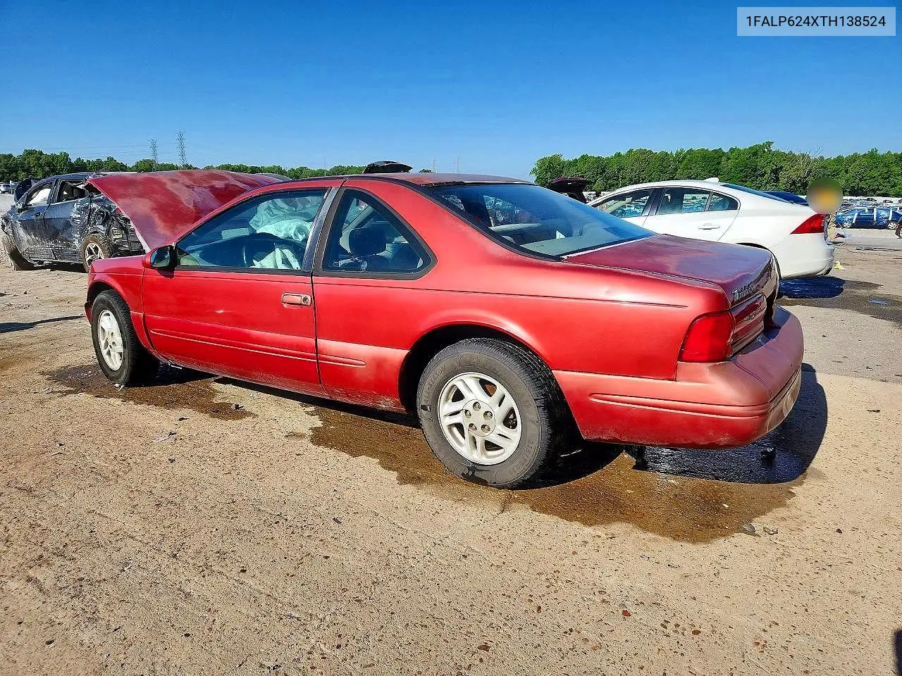 1996 Ford Thunderbird Lx VIN: 1FALP624XTH138524 Lot: 50752346
