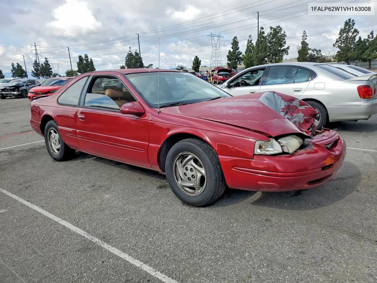 1997 Ford Thunderbird Lx VIN: 1FALP62W1VH163008 Lot: 52224986