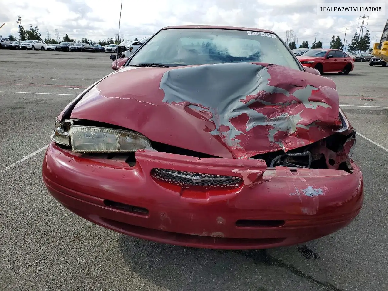 1997 Ford Thunderbird Lx VIN: 1FALP62W1VH163008 Lot: 52224986