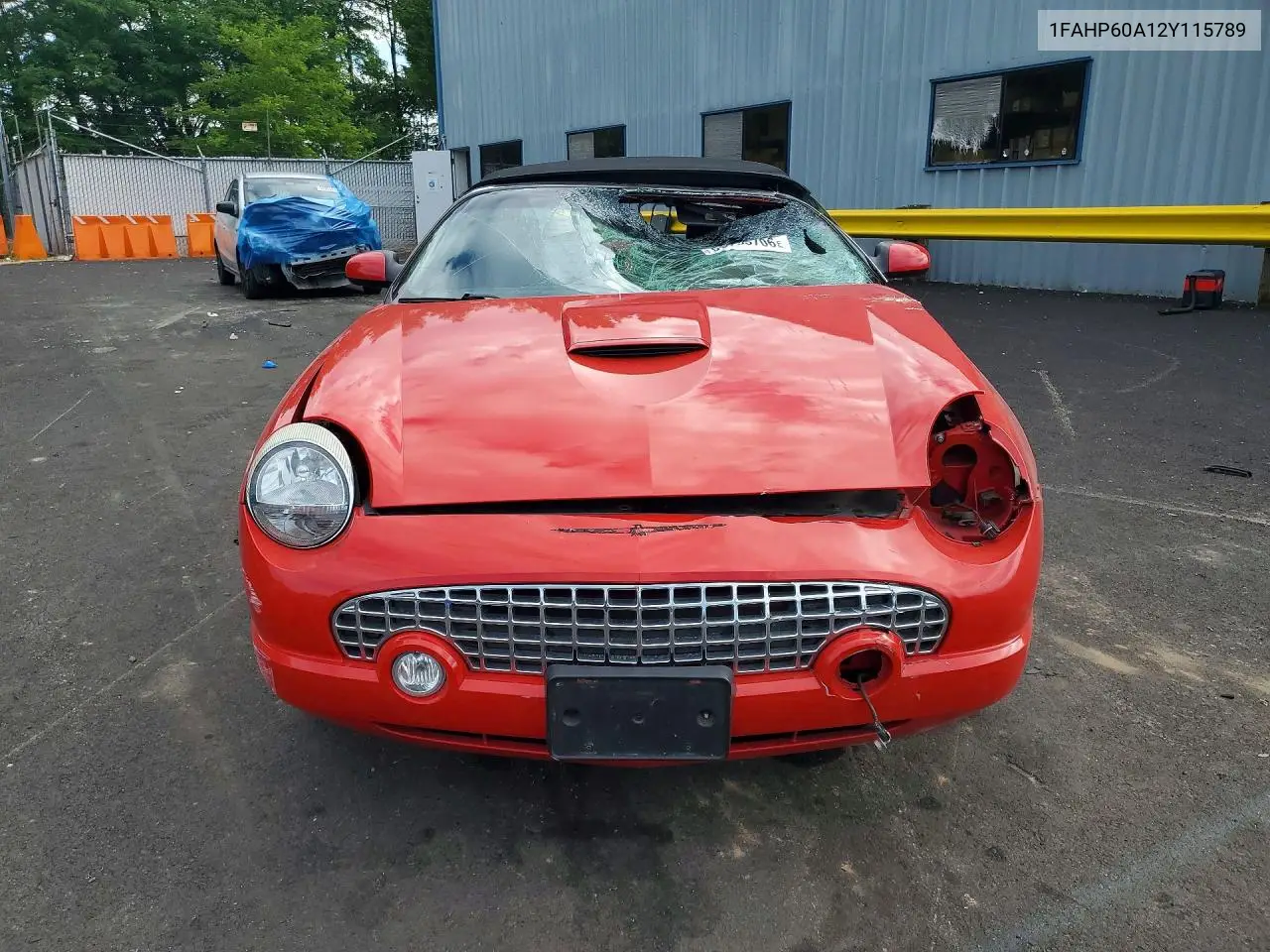 2002 Ford Thunderbird VIN: 1FAHP60A12Y115789 Lot: 55753706