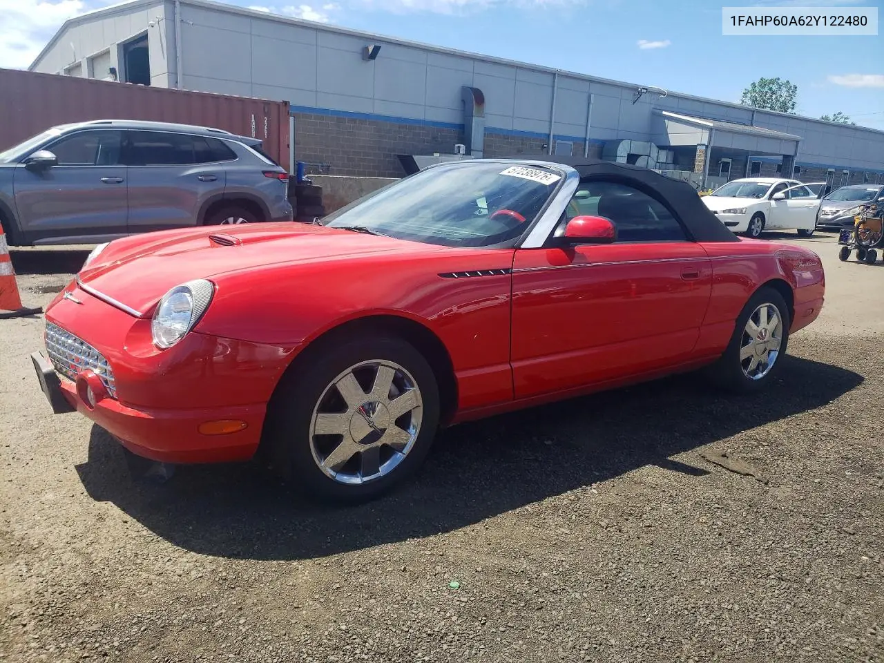 2002 Ford Thunderbird VIN: 1FAHP60A62Y122480 Lot: 57238976