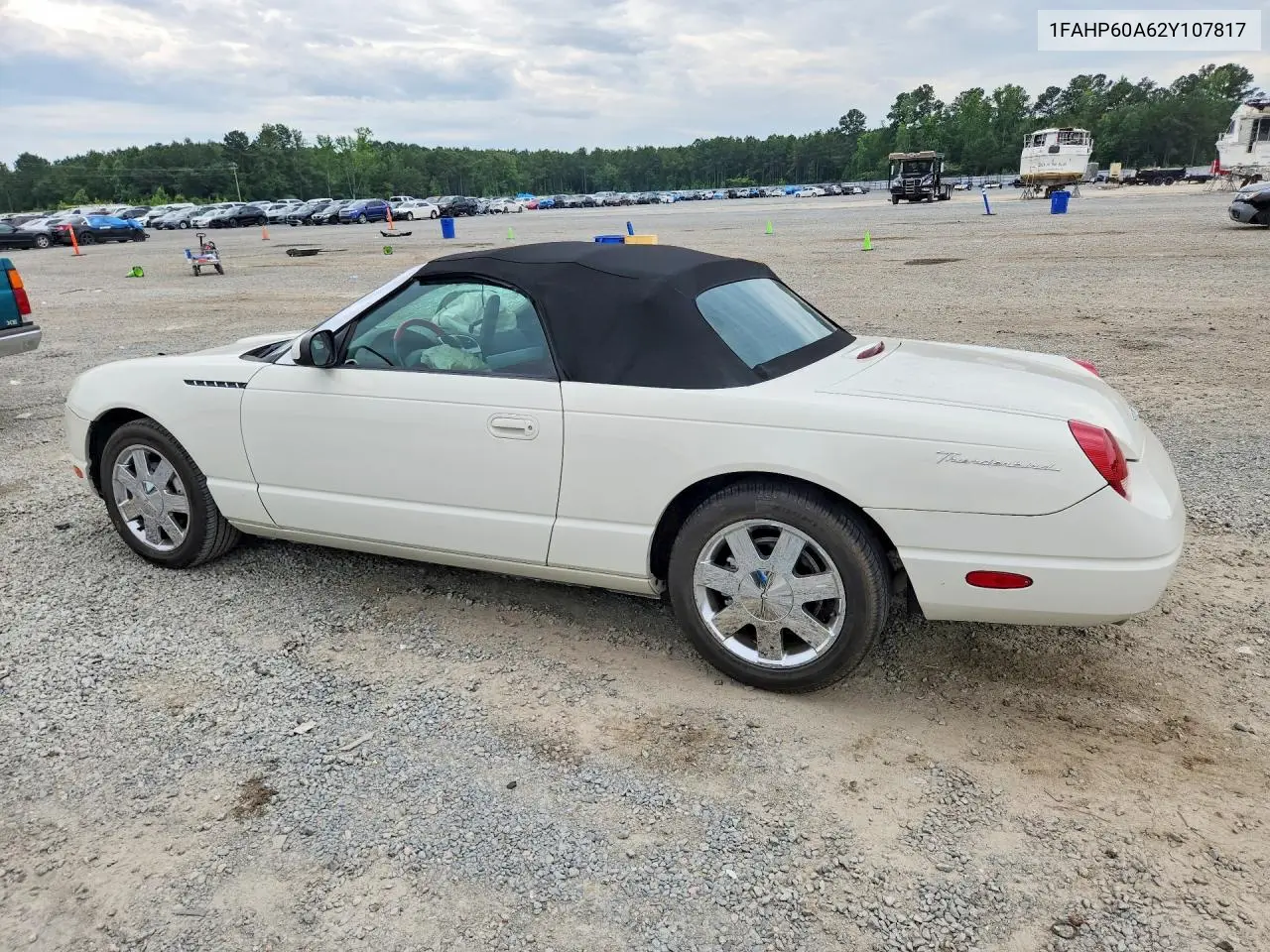 2002 Ford Thunderbird VIN: 1FAHP60A62Y107817 Lot: 57719606