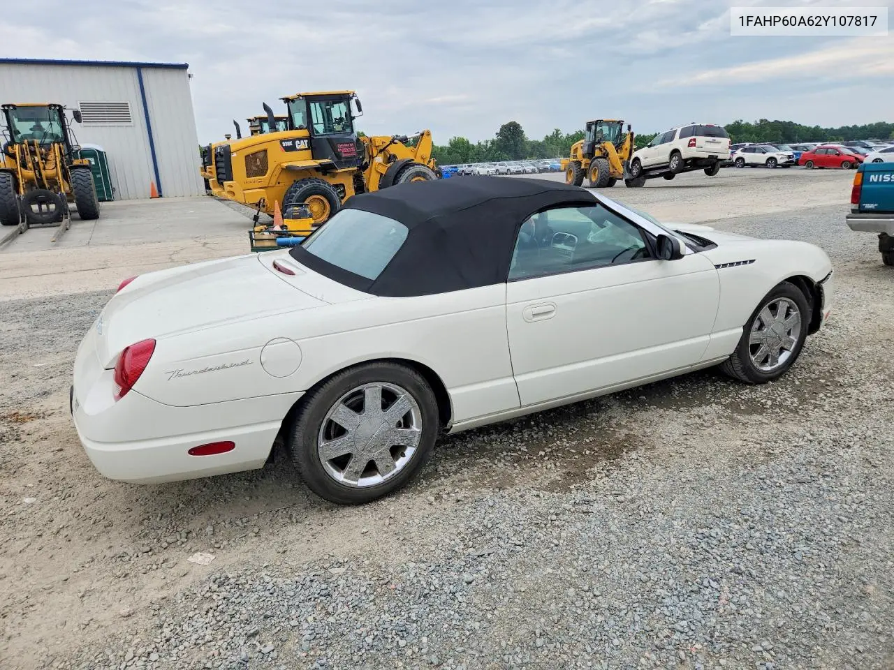 2002 Ford Thunderbird VIN: 1FAHP60A62Y107817 Lot: 57719606