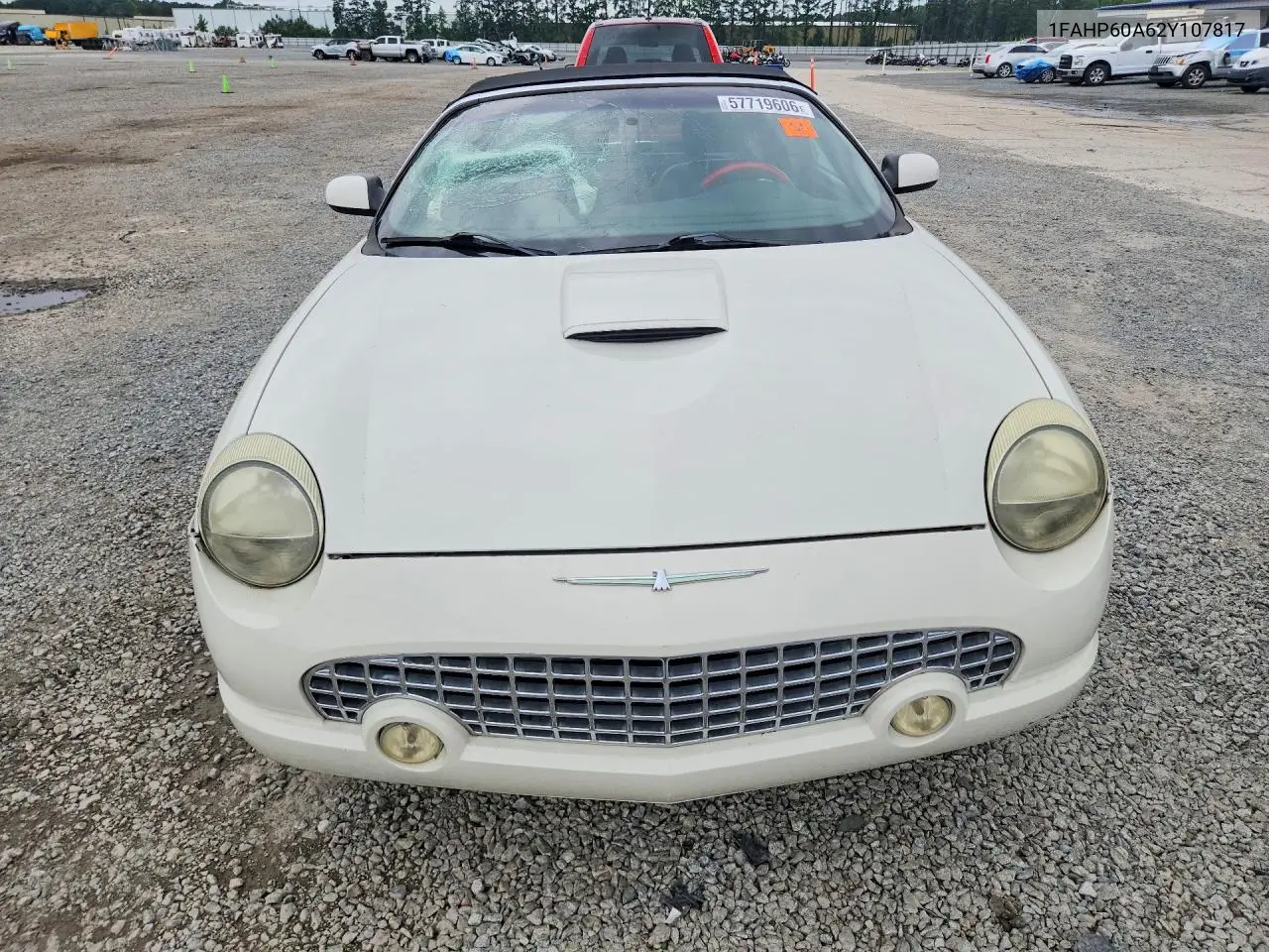 2002 Ford Thunderbird VIN: 1FAHP60A62Y107817 Lot: 57719606