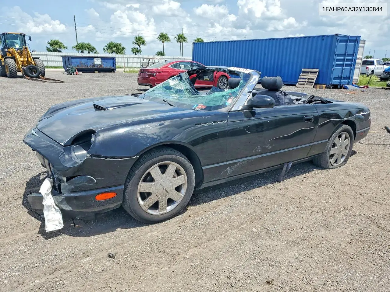 2002 Ford Thunderbird VIN: 1FAHP60A32Y130844 Lot: 60155316