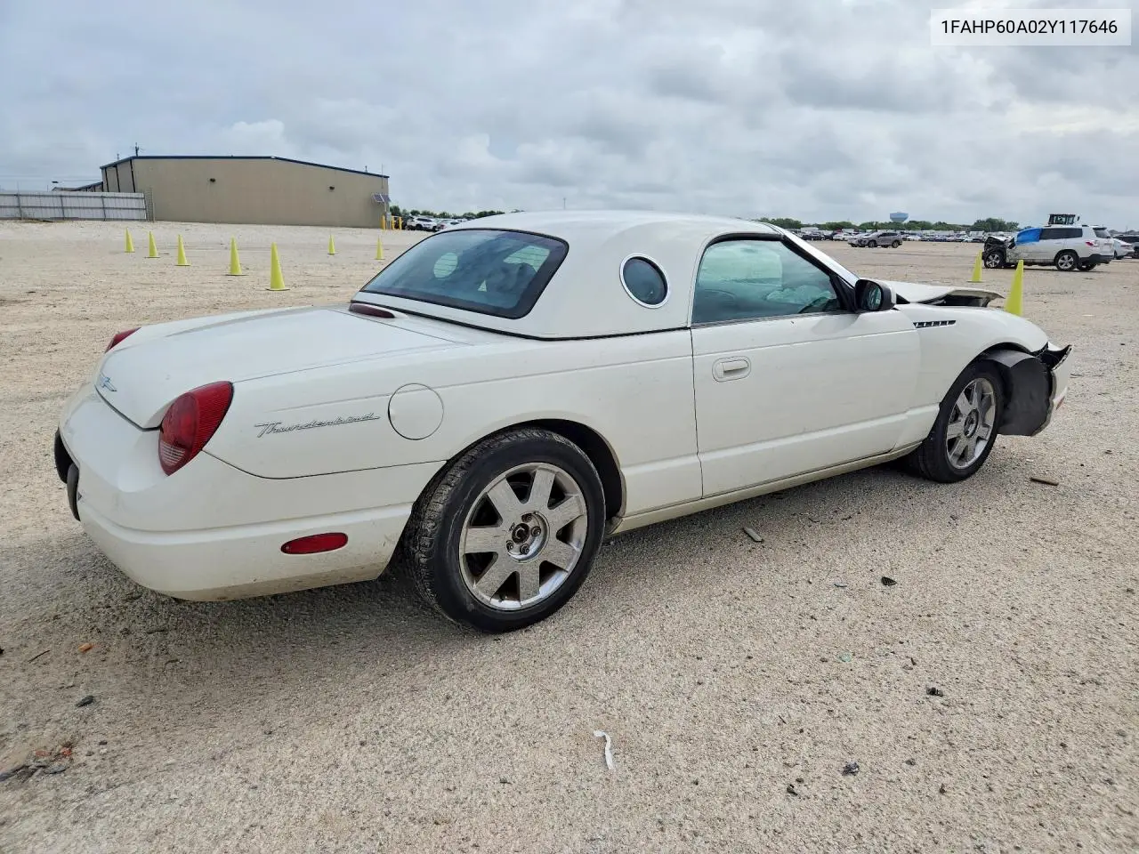 2002 Ford Thunderbird VIN: 1FAHP60A02Y117646 Lot: 61002296