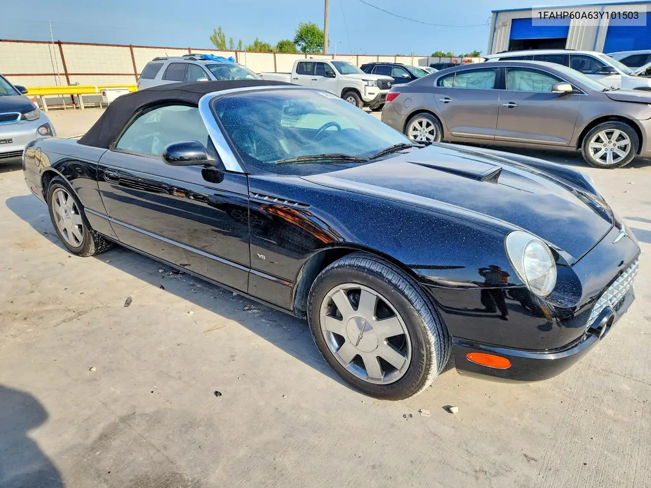 2003 Ford Thunderbird VIN: 1FAHP60A63Y101503 Lot: 48909706