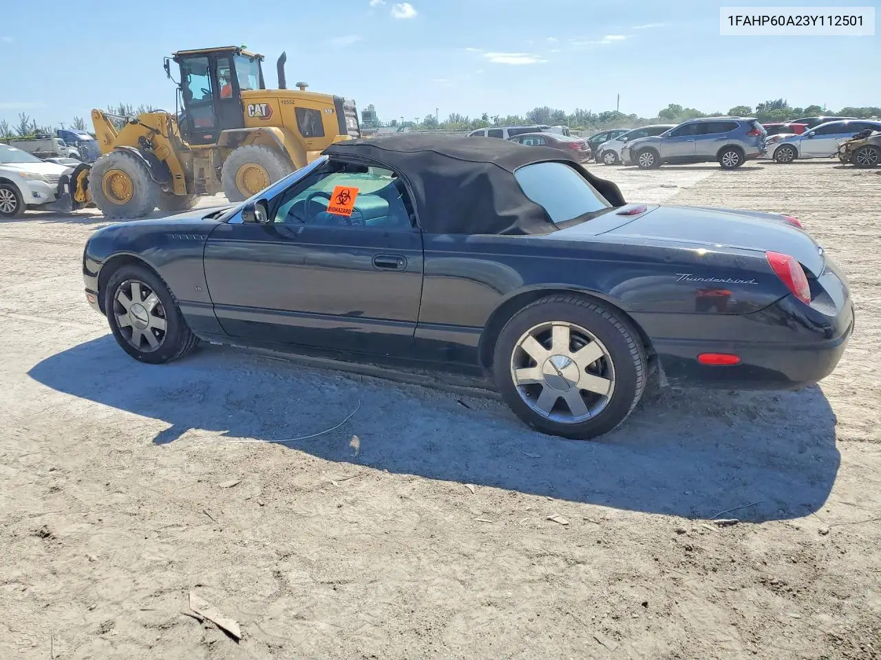 2003 Ford Thunderbird VIN: 1FAHP60A23Y112501 Lot: 53758866