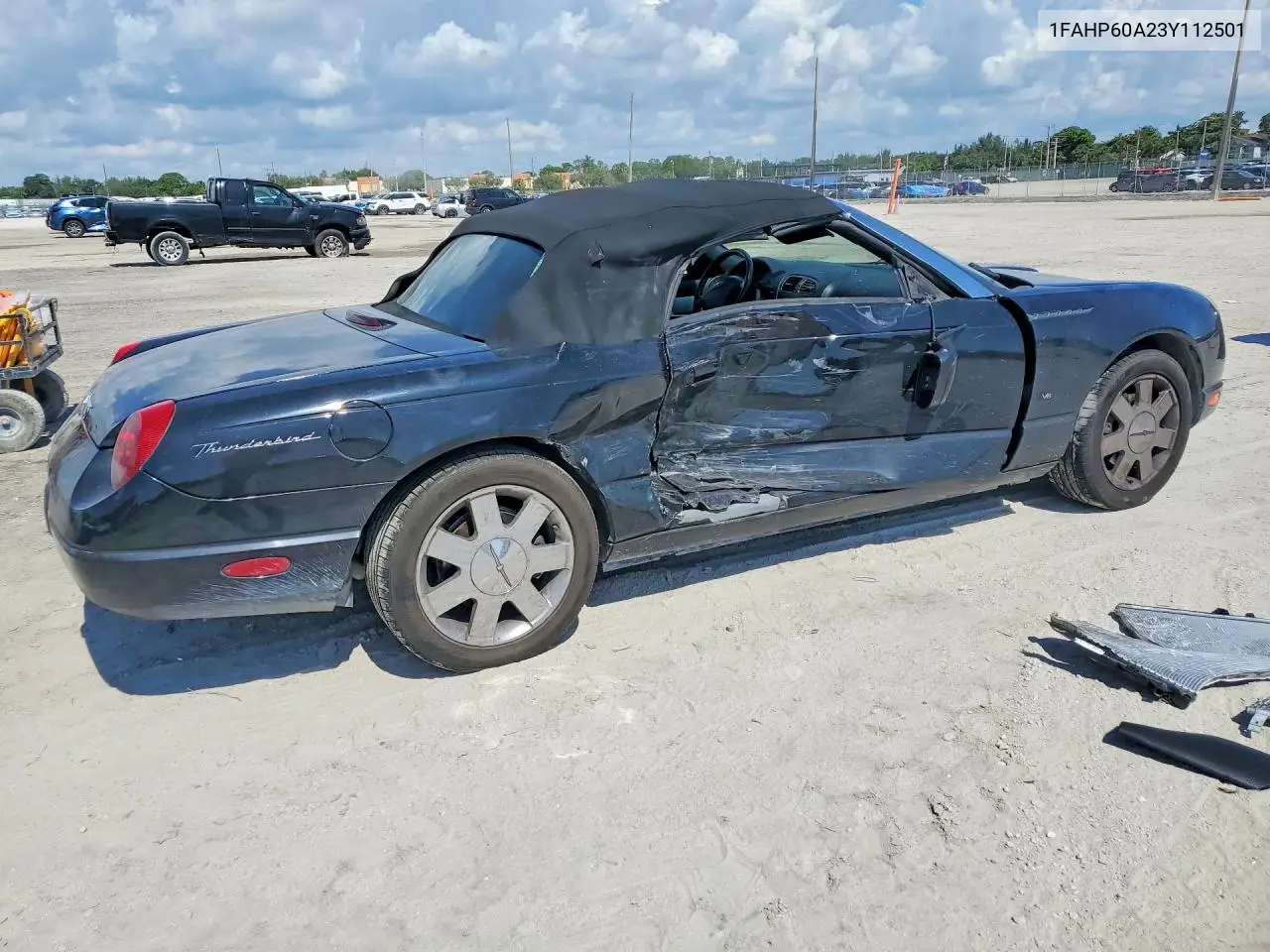 2003 Ford Thunderbird VIN: 1FAHP60A23Y112501 Lot: 53758866