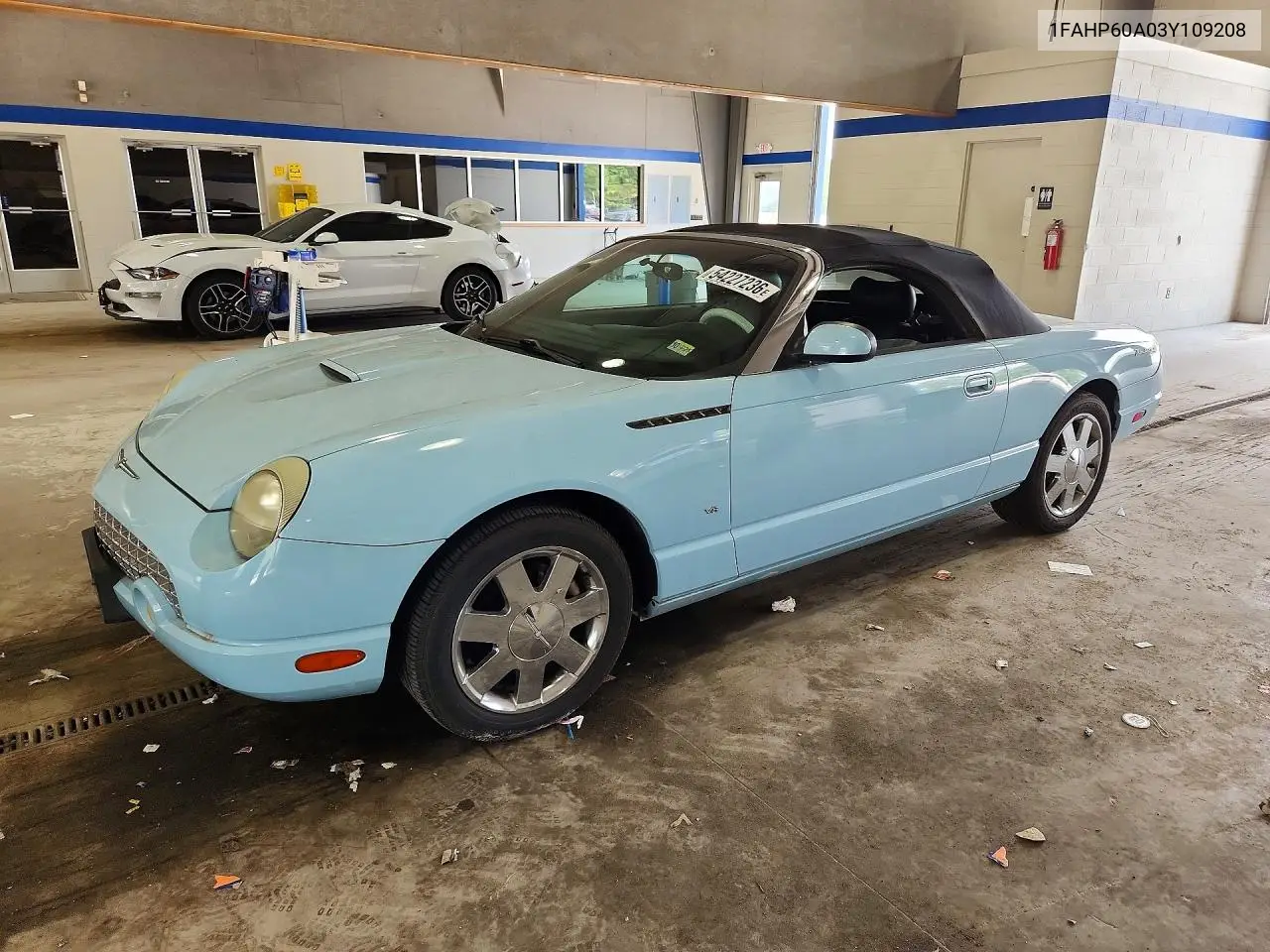 2003 Ford Thunderbird VIN: 1FAHP60A03Y109208 Lot: 54227236