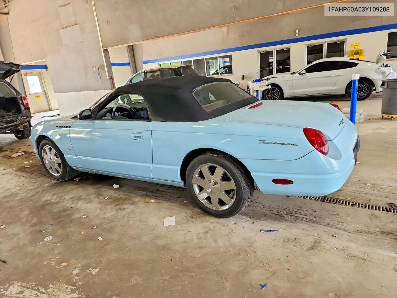 2003 Ford Thunderbird VIN: 1FAHP60A03Y109208 Lot: 54227236