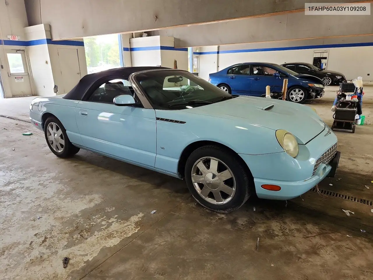2003 Ford Thunderbird VIN: 1FAHP60A03Y109208 Lot: 54227236