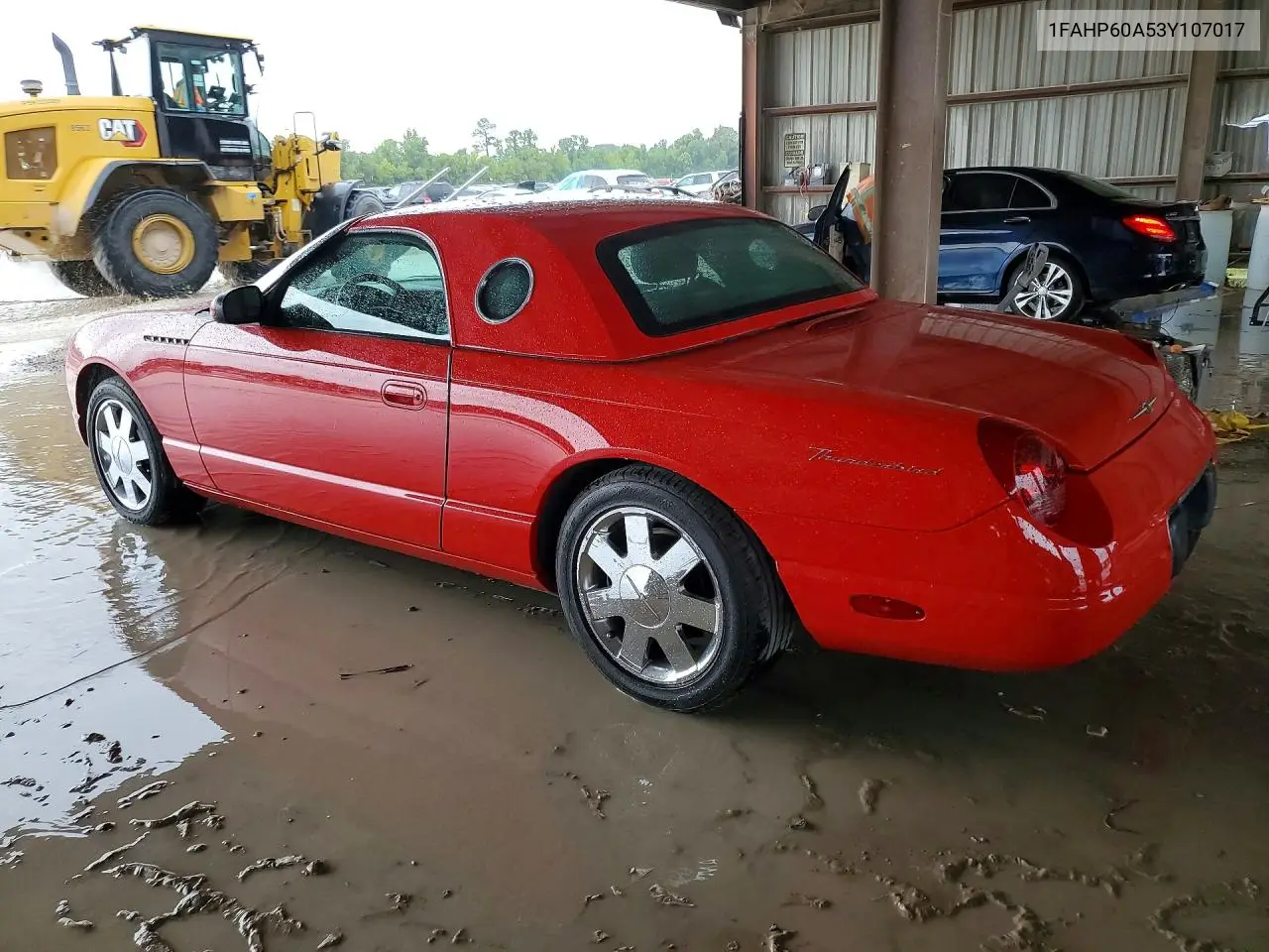 2003 Ford Thunderbird VIN: 1FAHP60A53Y107017 Lot: 60706276