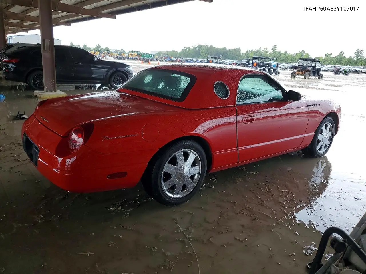 2003 Ford Thunderbird VIN: 1FAHP60A53Y107017 Lot: 60706276