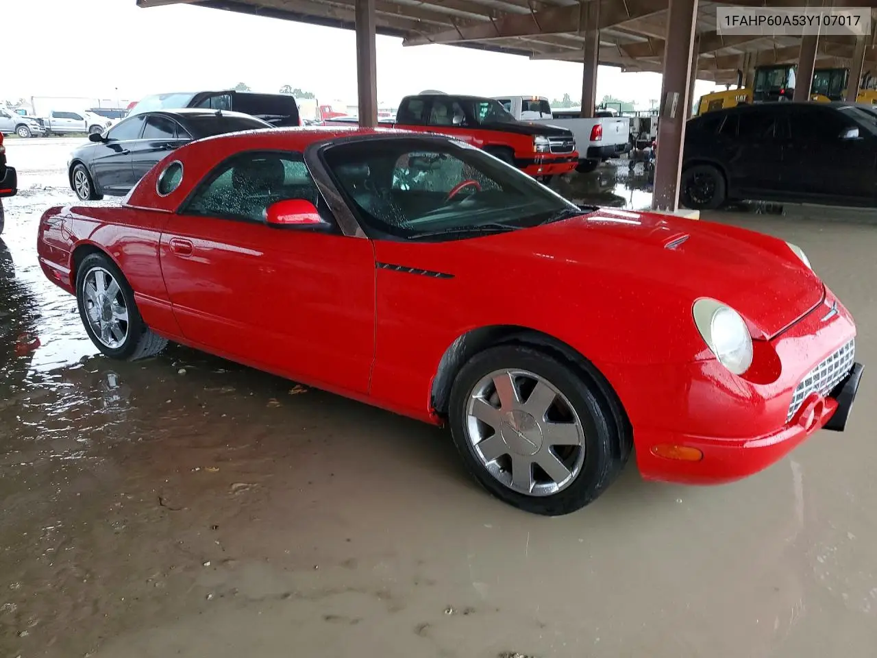 2003 Ford Thunderbird VIN: 1FAHP60A53Y107017 Lot: 60706276