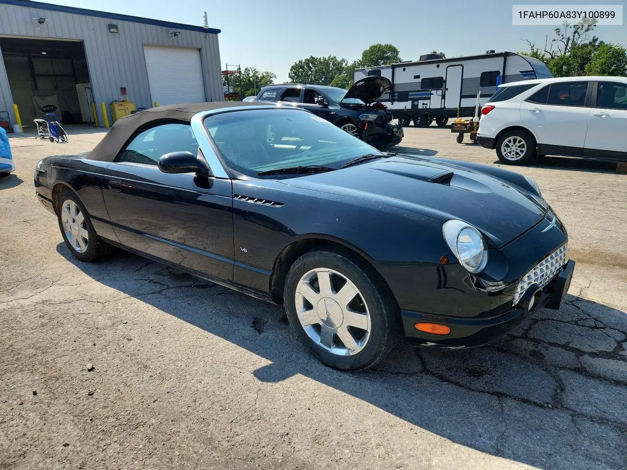 2003 Ford Thunderbird VIN: 1FAHP60A83Y100899 Lot: 61347936