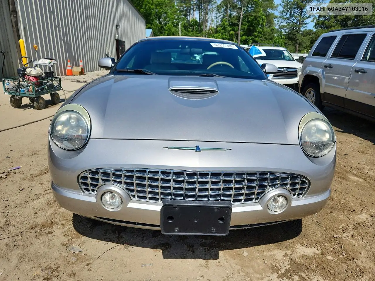 2004 Ford Thunderbird VIN: 1FAHP60A34Y103016 Lot: 56252306