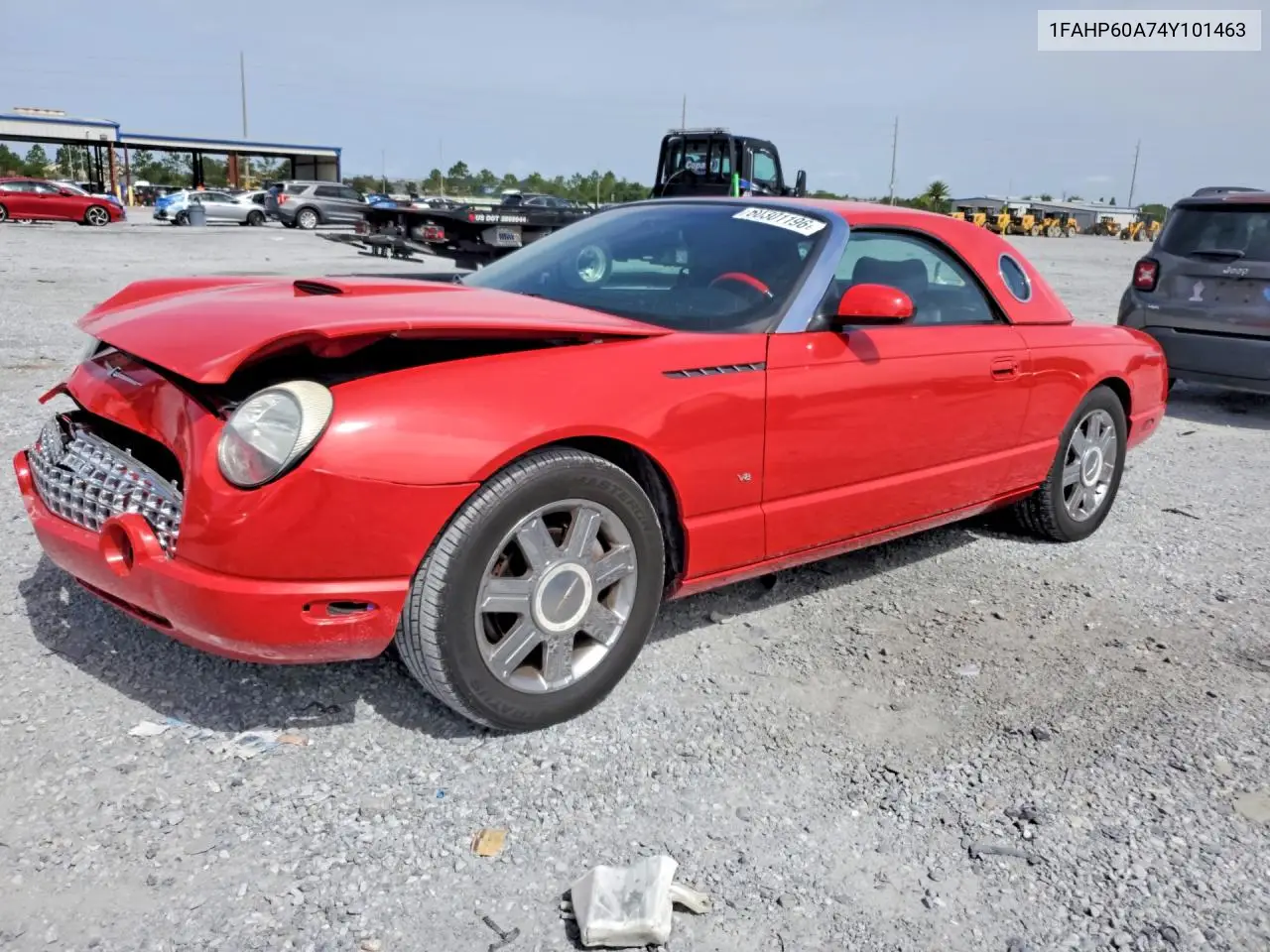 2004 Ford Thunderbird VIN: 1FAHP60A74Y101463 Lot: 60301196