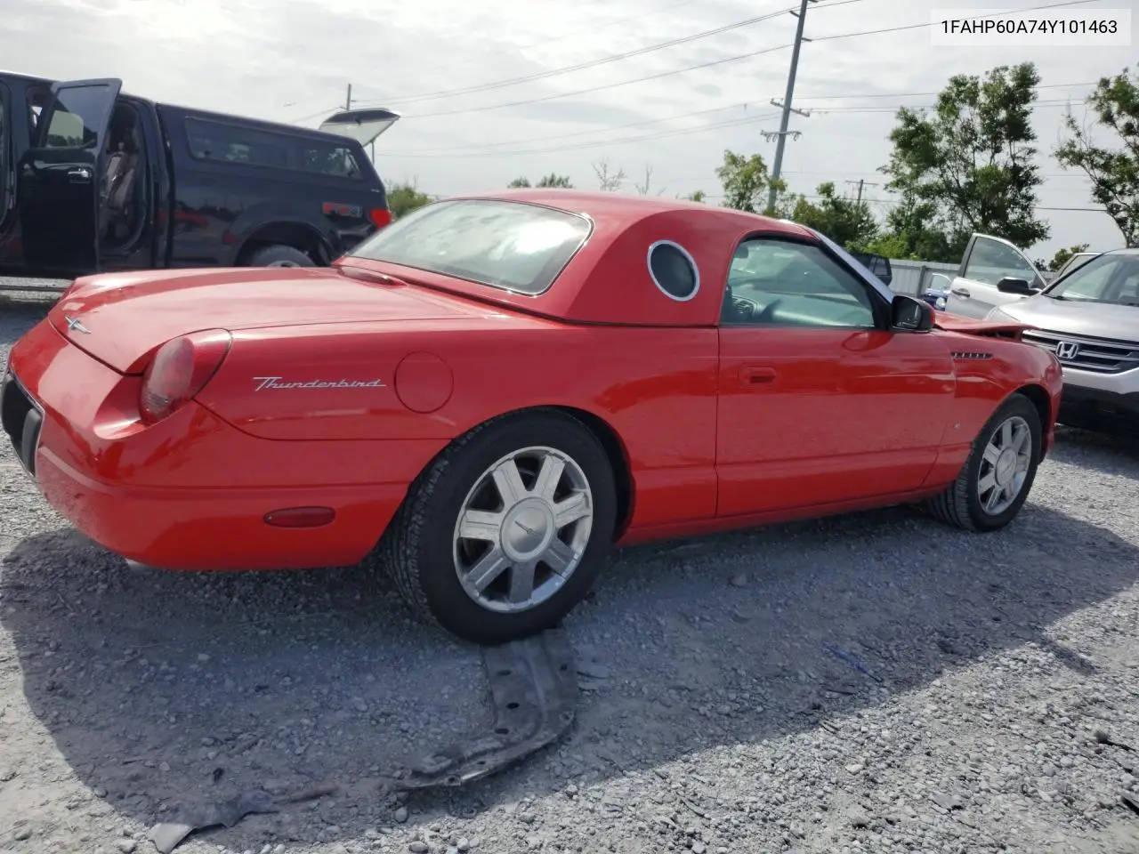 2004 Ford Thunderbird VIN: 1FAHP60A74Y101463 Lot: 60301196