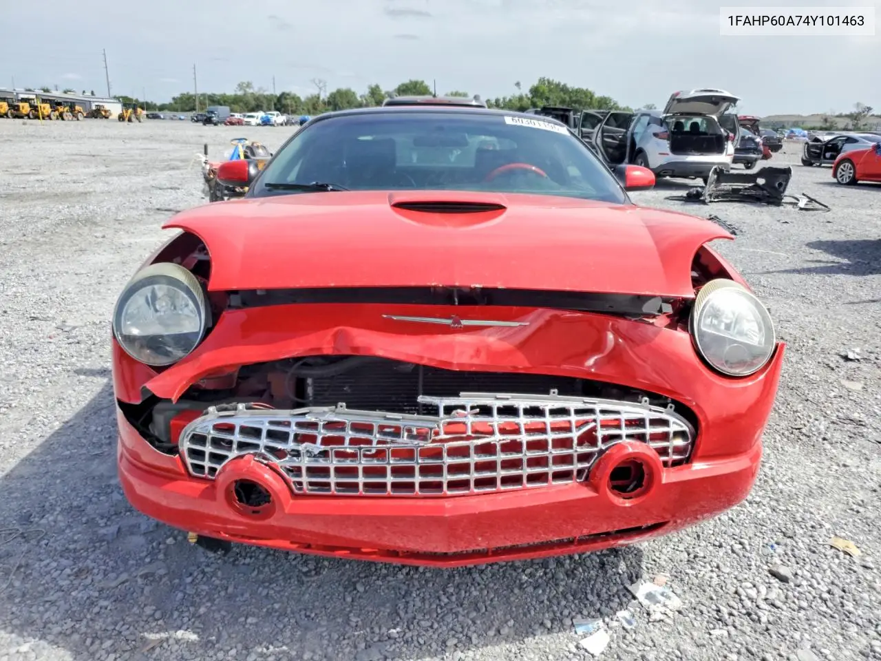 2004 Ford Thunderbird VIN: 1FAHP60A74Y101463 Lot: 60301196