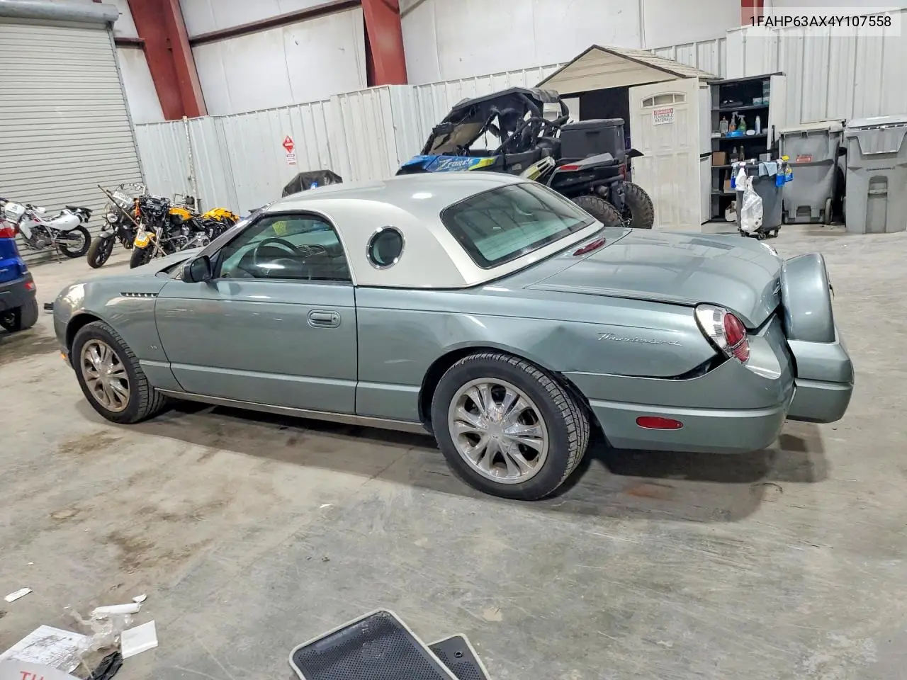2004 Ford Thunderbird Pacific Coast VIN: 1FAHP63AX4Y107558 Lot: 61371356