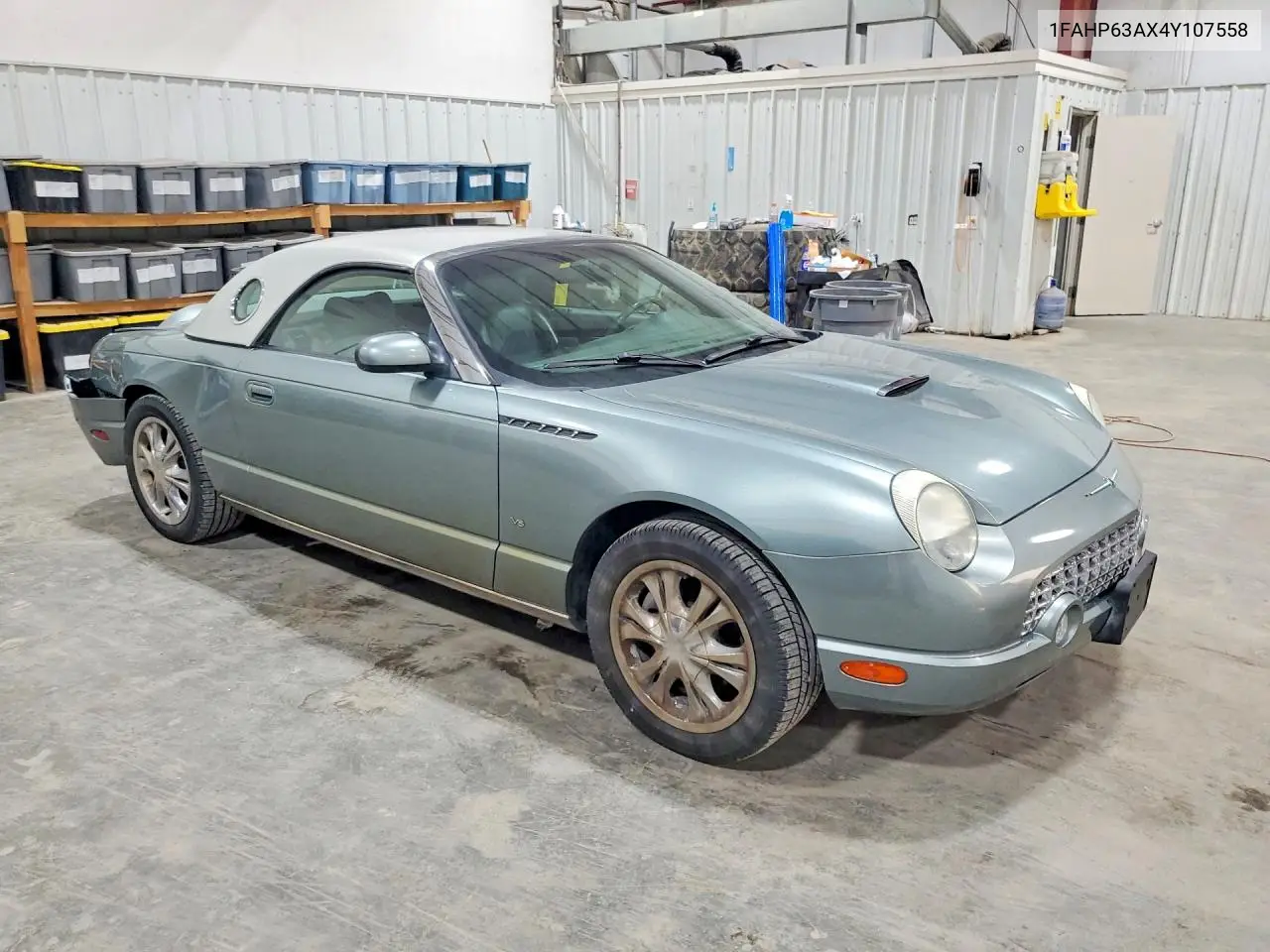 2004 Ford Thunderbird Pacific Coast VIN: 1FAHP63AX4Y107558 Lot: 61371356