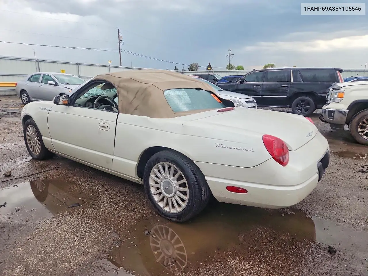 2005 Ford Thunderbird 50Th Anniversary VIN: 1FAHP69A35Y105546 Lot: 50638736