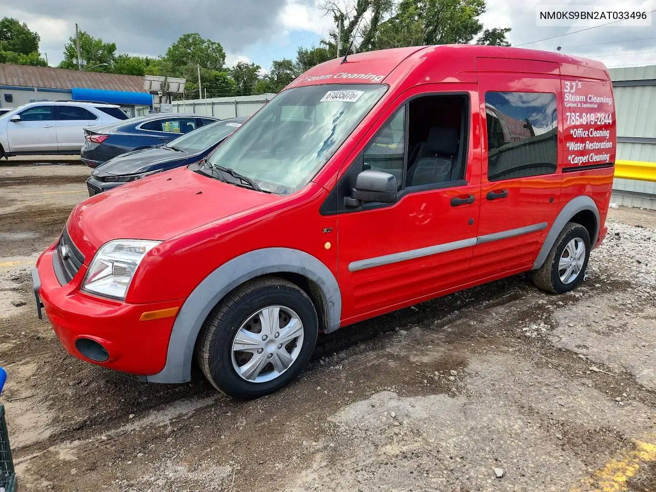 2010 Ford Transit Connect Xlt VIN: NM0KS9BN2AT033496 Lot: 61035076