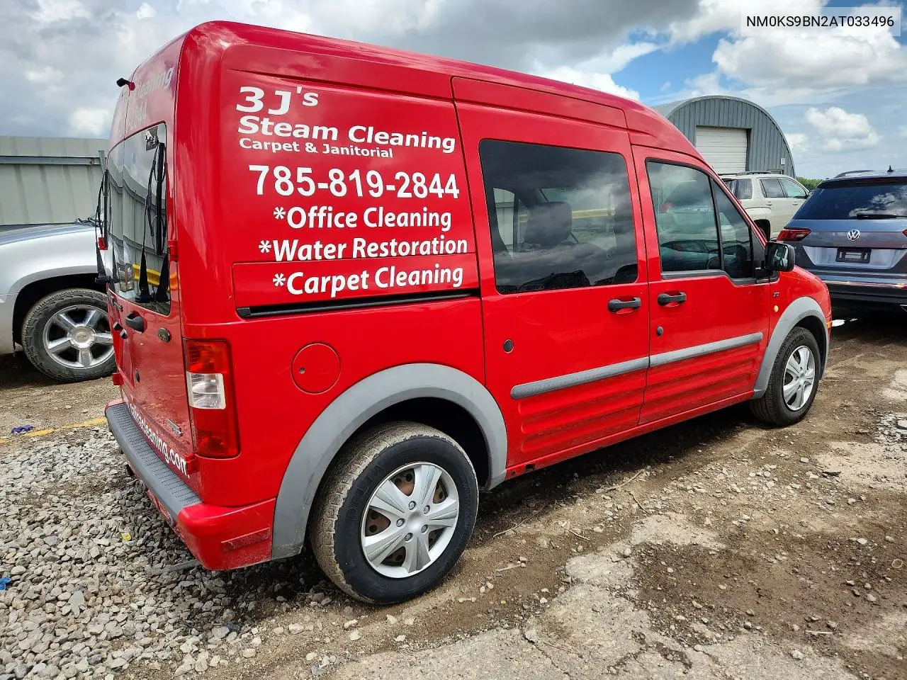 2010 Ford Transit Connect Xlt VIN: NM0KS9BN2AT033496 Lot: 61035076
