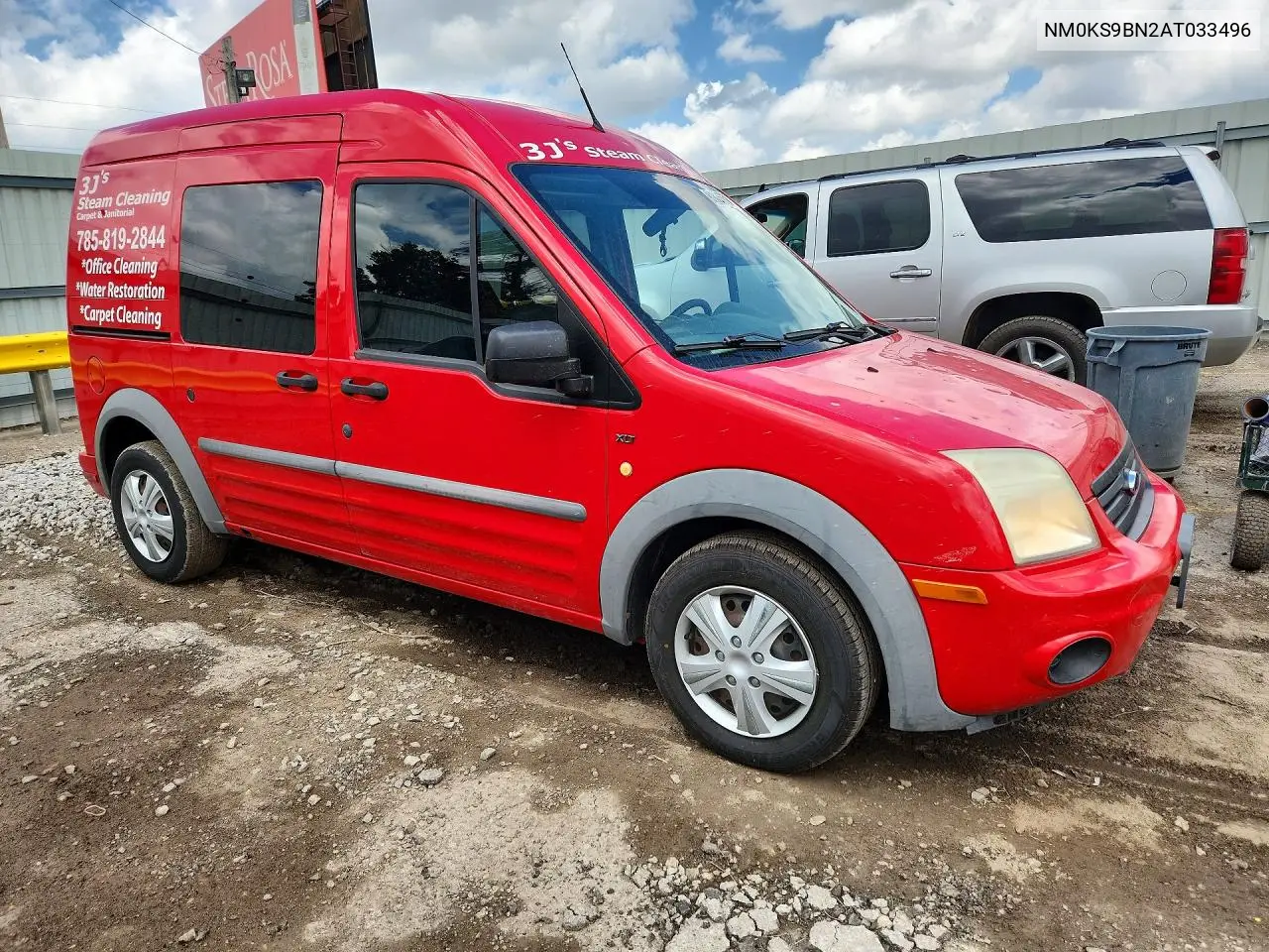 2010 Ford Transit Connect Xlt VIN: NM0KS9BN2AT033496 Lot: 61035076