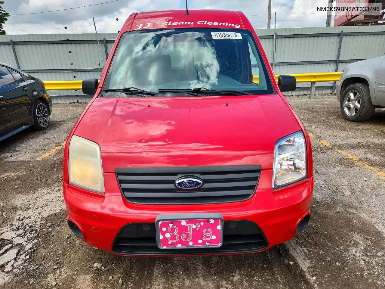 2010 Ford Transit Connect Xlt VIN: NM0KS9BN2AT033496 Lot: 61035076