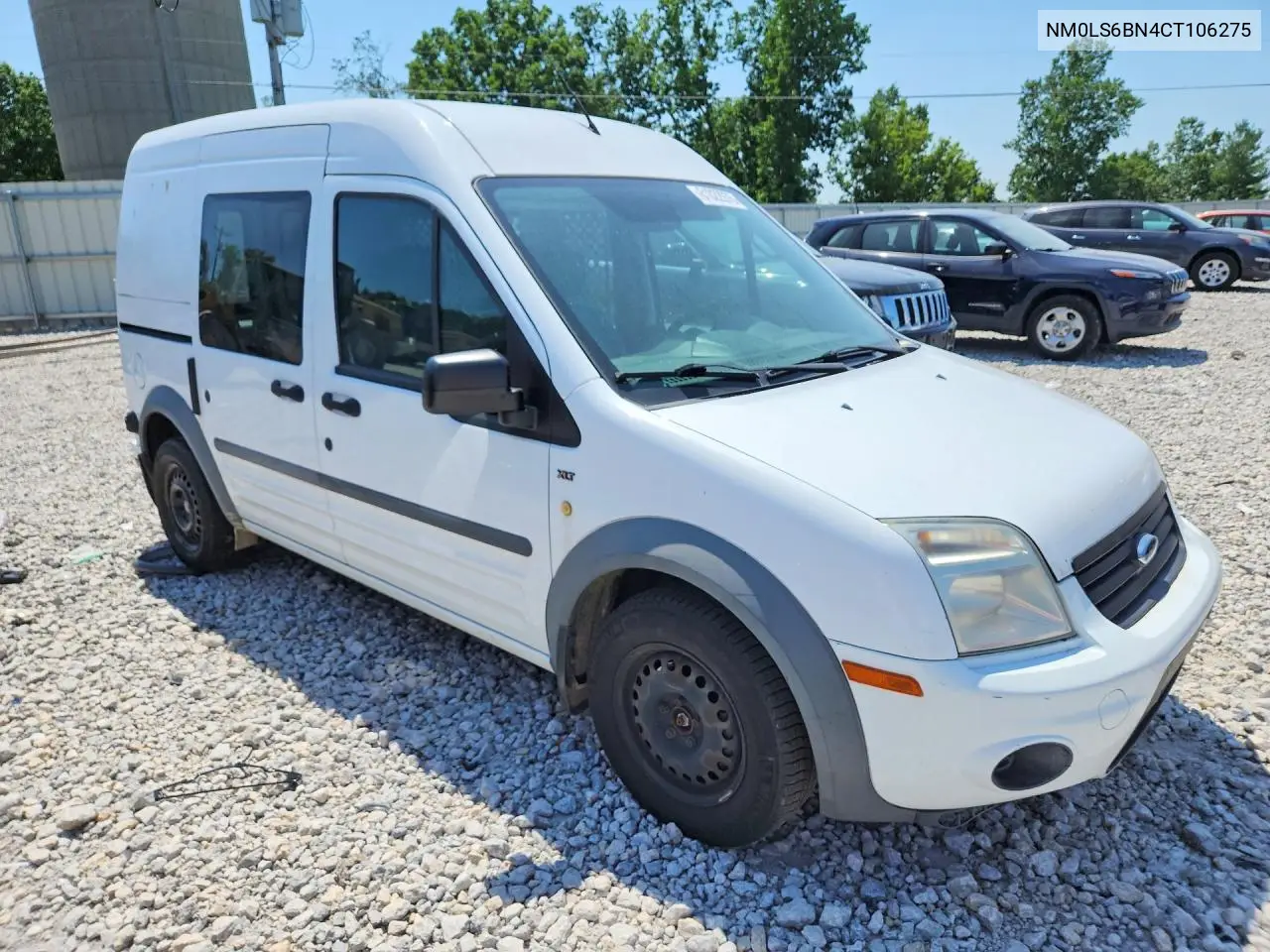 2012 Ford Transit Connect Xlt Delivery Van VIN: NM0LS6BN4CT106275 Lot: 61022976