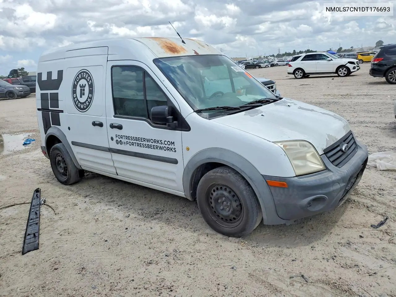 2013 Ford Transit Connect Xl Delivery Van VIN: NM0LS7CN1DT176693 Lot: 56815636
