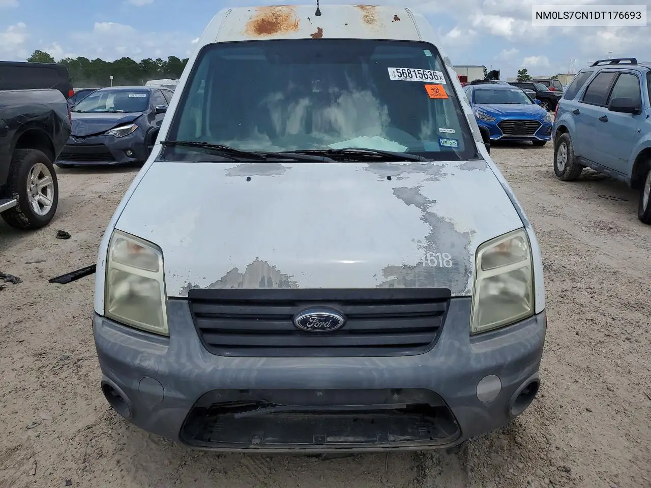 2013 Ford Transit Connect Xl Delivery Van VIN: NM0LS7CN1DT176693 Lot: 56815636