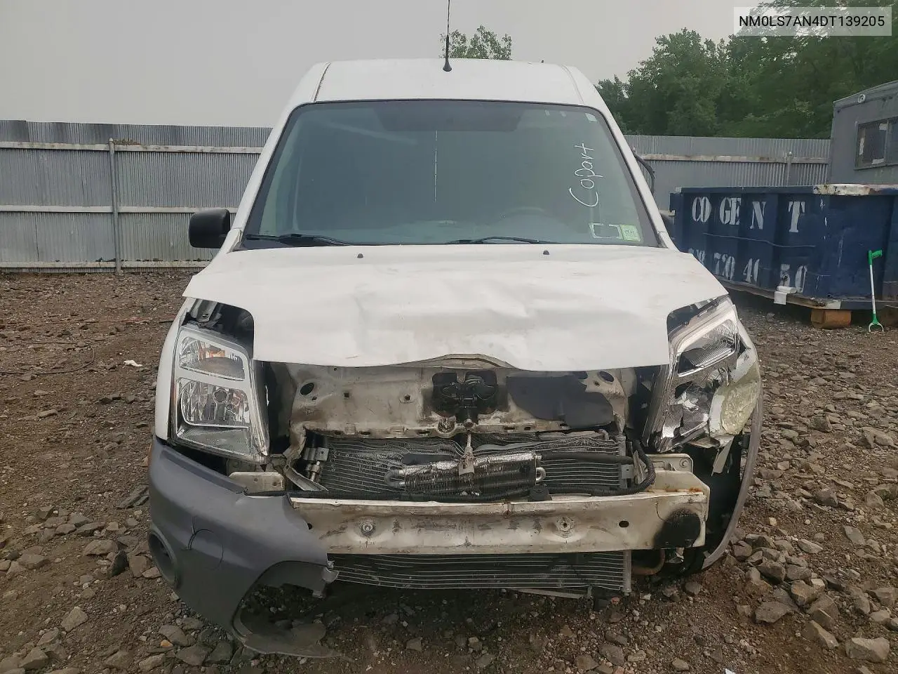 2013 Ford Transit Connect Xl VIN: NM0LS7AN4DT139205 Lot: 61189216