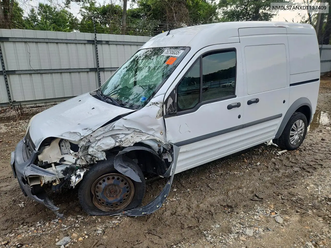 2013 Ford Transit Connect Xl VIN: NM0LS7ANXDT137409 Lot: 76295035