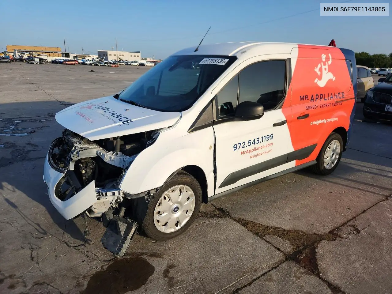 2014 Ford Transit Connect Xlt VIN: NM0LS6F79E1143865 Lot: 61198136