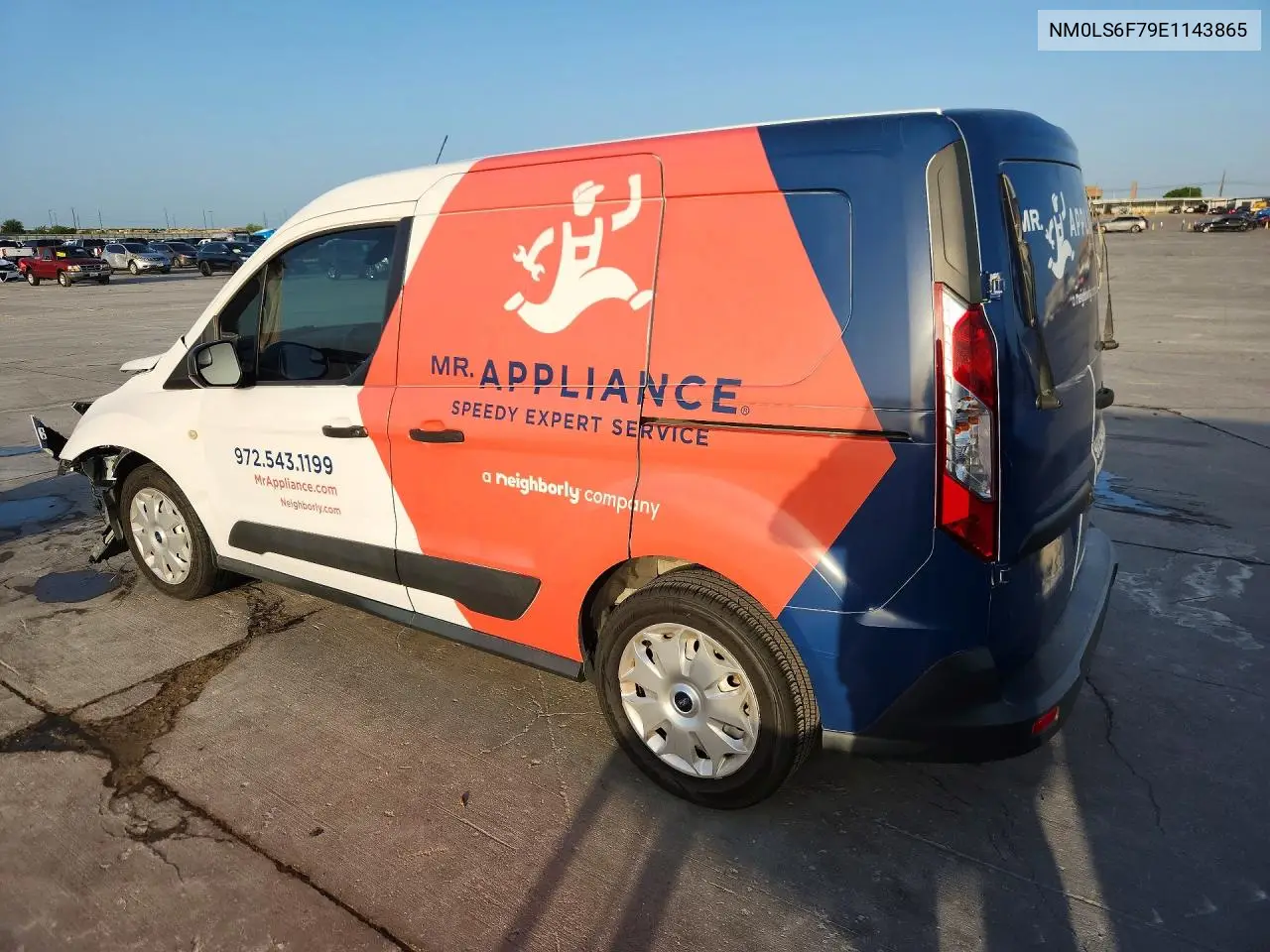 2014 Ford Transit Connect Xlt VIN: NM0LS6F79E1143865 Lot: 61198136