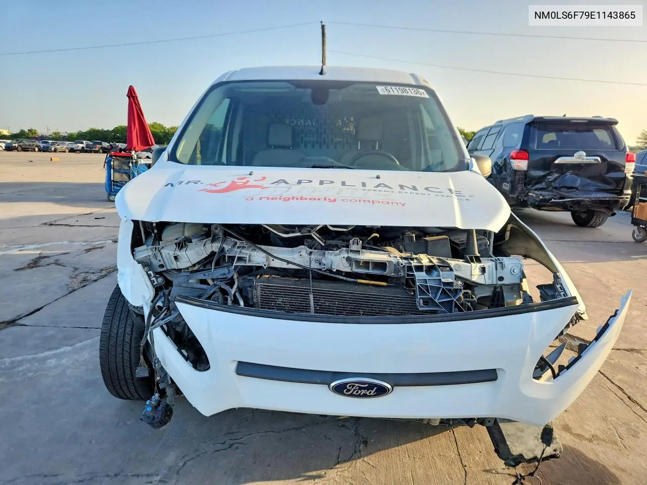 2014 Ford Transit Connect Xlt VIN: NM0LS6F79E1143865 Lot: 61198136