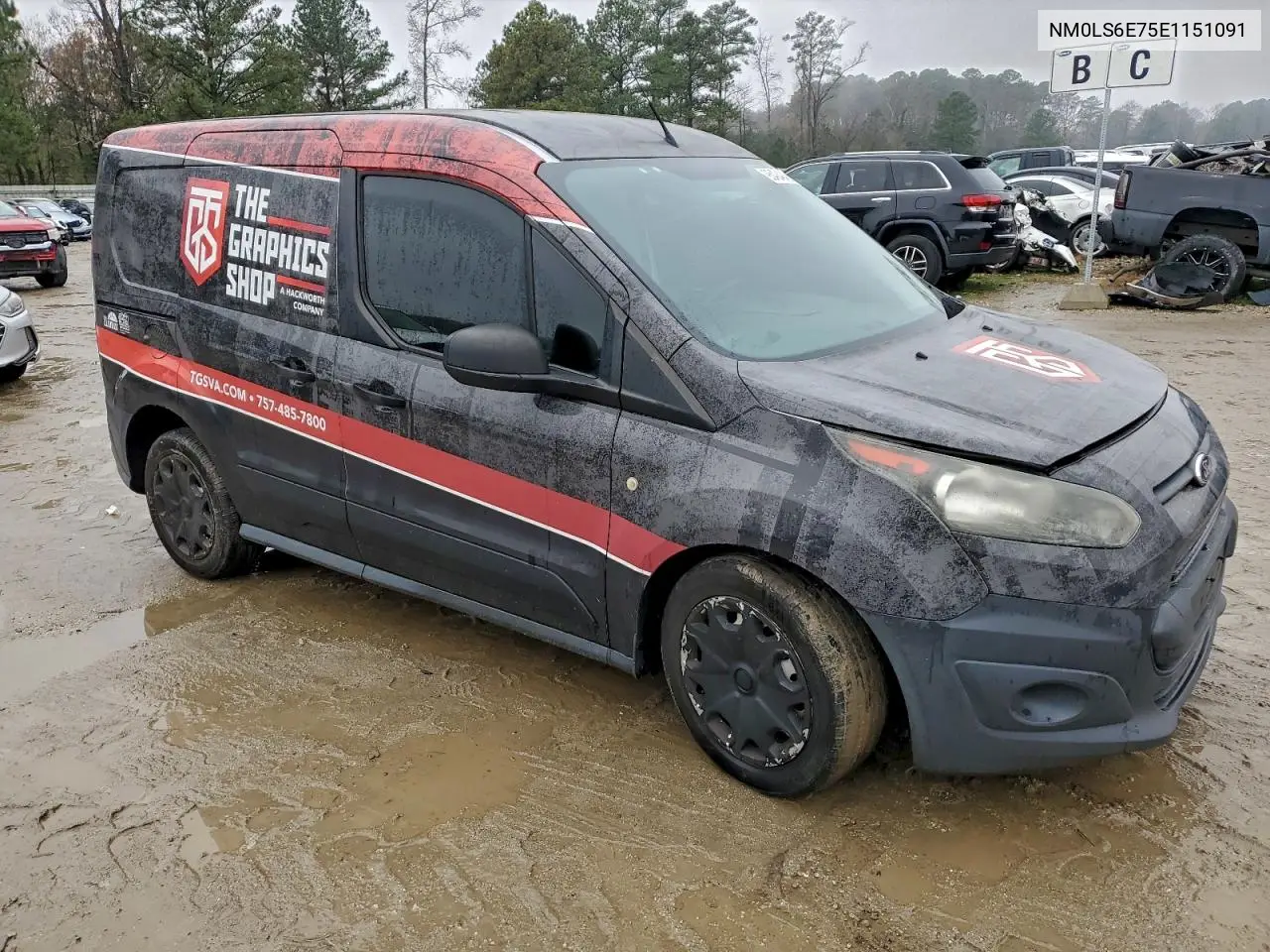 NM0LS6E75E1151091 2014 Ford Transit Connect Xl