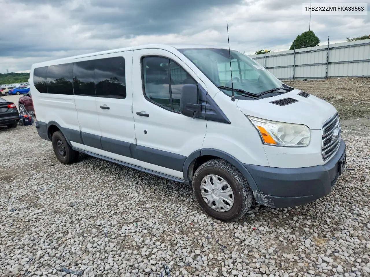 2015 Ford Transit T-350 VIN: 1FBZX2ZM1FKA33563 Lot: 60354336